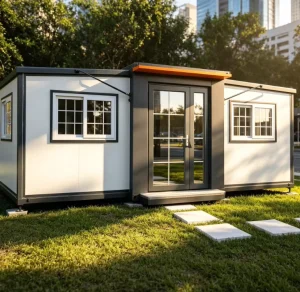 Casa Contenedor Expandible Y Casa Prefabricada Para Tiny House Vivienda Vacacional Y Patio