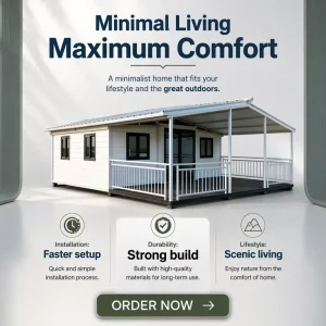 Casas Prefabricadas Portable Modular Contenedores Detachable Container House Foldable Emergency Shelter for Disaster Relief