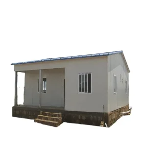 China Container House Prefabricated Tiny House Ready for Use Steel Material for Office Use or Living