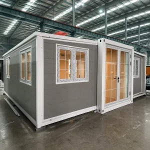 China Expandable Container House Manufacturer 20ft 40ft Modular Home Office Building Hotel Eco-Friendly Modern Design CE SGS ISO