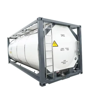 China Factory 20FT Stainless Steel Food Grade ISO T11 Tank Container for Sale With Price