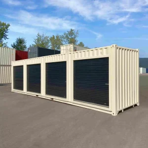 China Factory Custom Size 40ft 40HC High Cube Side Open Roll up Doors General Cargo ISO Standard Shipping Container
