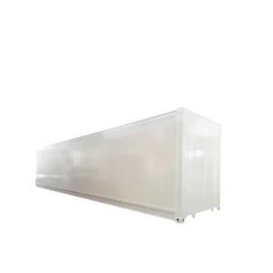 China Insulated Shipping Container 40 Feet High Cube Reefer Container Without Cooling Unit