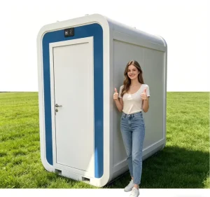 China Luxury Restroom Self Container Wc Toilets Prefab Outdoor Portable Smart Modular Public Container Toilet
