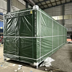 China Manufacturer 40HC Heavy Duty Factory Equipment Container Storage Unit for Factory Equipment Instrument Long Term Placement