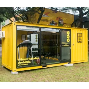 China Prefab Small Tiny Home Prefabricated Gym Prefab House