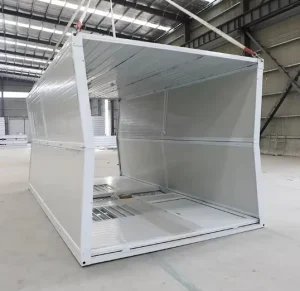 China Prefabricated Houses with Bathroom Kitchen Prefab Mobile House Usa 20ft Foldable Container House
