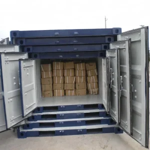 China Professional Made Dry Mini Cube Shipping Containers 5.3CUM Capacity Double Door CCS/BV/LR/ABS