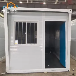 China Ready Ship Portable 20foot Mobile Foldable Container House Prefab Modular Tiny Homes Prefabricated Office