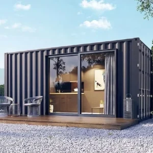 China Supplier 20 40 Foot Luxury Fabricated House 20ft Prefab Shipping Container Home Houses