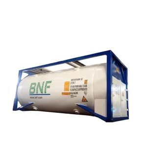 China Supplier 46500 Liters ISO 40Ft LNG Tank Shipping Container