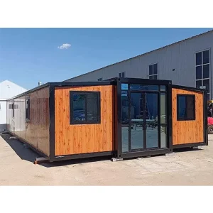 China Suppliers Custom 20ft 40ft Expandable Foldable Container House Prefab Bedroom Homes Folding Tiny Fold Out House
