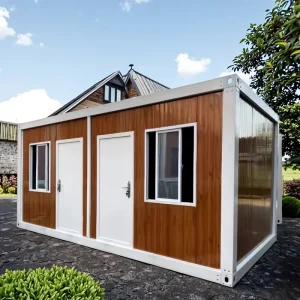 China Supply 20ft and 40ft Prefab Modular Mobile Home Portable Container House for Living Room Kitchen Bedroom Use