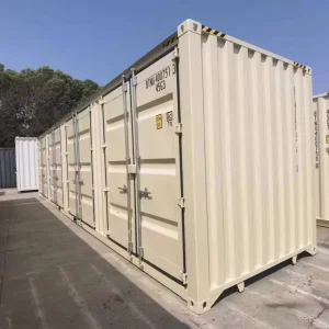 China Used Dry Container Ship Secondhand Shipping Container 40HC and 20ft New Container with Steel Sandwich Panel 68CBM Capacity