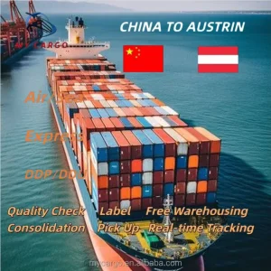 China to Austria Rates Fast Sea Shipping 40ft Container 20ft LCL FCL DDU DAP DDP Freight Forwarder Door to Door Service