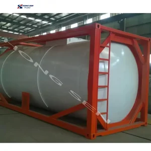 Chinese Factory 20 Foot Cement Concrete ISO tank Liquefied Petroleum Gas tank ISO tank T75 ISO Liquid Nitrogen tank Container