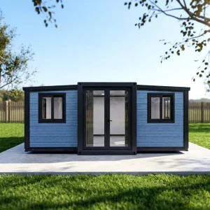 Chinese Factory 20ft 40ft Custom Luxury Expandable Modular Container House with Mall Bedroom Applications Modern Steel Structure