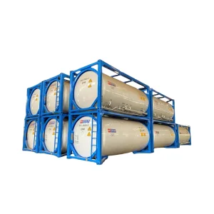 Chinese Factory Sale 17500 Liters ISO Tank for 20 ft Chemical ISO Tank Container