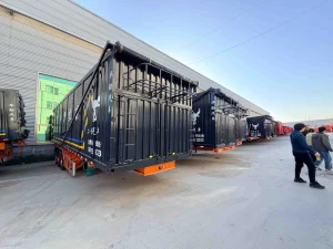 Chinese Manufacturer 40ft Dry Van Container Semi Trailer Box Cargo Truck Trailer
