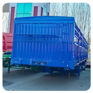 Chinese Manufacturer 40ft Dry Van Container Semi Trailer Box Cargo Truck Trailer for Export Sale