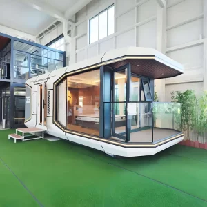 Chinese Space Capsule House Prefab House 2 Bedrooms for Asian Market Sales