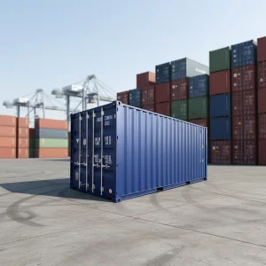 Classic Design Durable 20ft Standard Size Steel Cargo Transport Iso Certified Sea Shipping Container