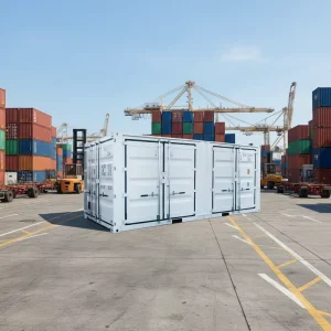 Classic Design New Custom Color 20gp Standard Storage Open Side Shipping Container