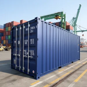 Classic Design Standard Size 20ft Steel Transport Box Iso Certified Sea Shipping Container
