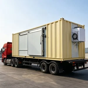 Cold Storage Container 20ft 40ft Reefer with Solar Panel for Logistics Warehouse Cold Chain Food Storage