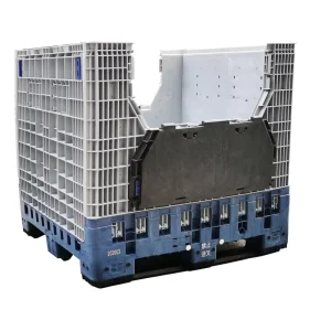 Collapsible Plastic Bulk Container Pallet Box for Bulk Storage and Transportation