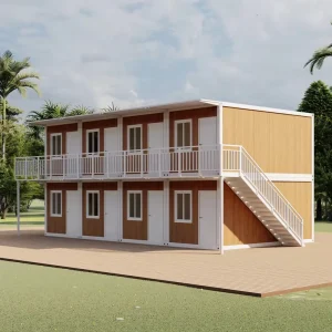 Colorful Prefab Durable Shipping Container Home Fast Install Steel Metal Detachable Container House