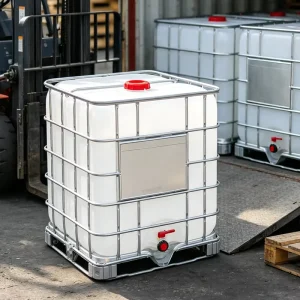 Commercial Grade Intermediate Bulk Container 1000 Liter Stackable for Bulk Water Storage