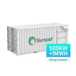 Commercial Solar Lithium Battery Storage 2MWH 3MWH Batteries Energy Storage System 40Ft Container