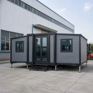 Competitive Price 20 Foot 4 Bedroom Detachable Modular Office Custom With Bathroom and Kitchen Prefab Villa Prefabricated Villa