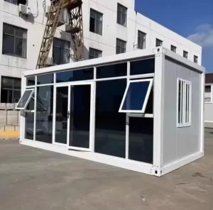 Competitive Price Portable Luxury Module House Detachable Container House Prefabricated Home Modular Glass Container House