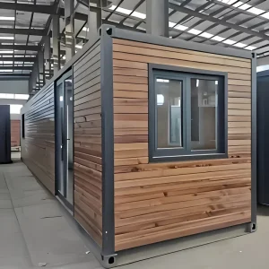 Competitive Price Prefab Detachable Portable 20ft 40ftOffice Work & Hotel Modular Sandwich Panel Flat Pack Container Houses