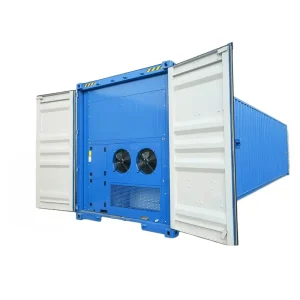 Complete Containerized Solar Powered Eco Friendly R410A Energy Saving Cold Storage System Seafood Fish Shrimp Meat Freezer Motor