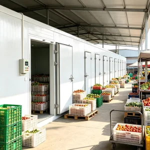 Container Cold Storage Digital Automatic Control R410A Refrigerant IoT-Enabled