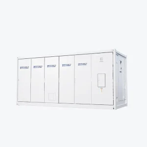 Container Energy Storage Battery System 3.727mwh LiFePO4 ESS All in One Battery System PCS Inverter