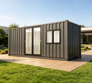 Container Factory Customizable 20GP Shipping Container House Modified Shipping Container Shop For Outdoor Park Street Store