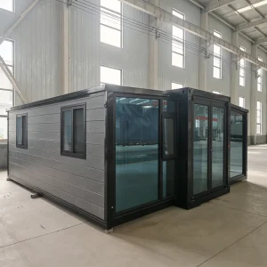 Container House 20ft Expandable Tiny Home 2 Bedroom 3 Bedroom Prefabricated Container House Mobile Homes Made in China