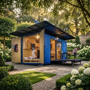 Container House Modular Prefab Home Expandable Steel Portable Living House for Resort