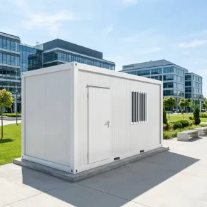 Container House Portable Quick Install Prefab Cabin Used for Greenhouse Management Room Farm Temporary Work Space