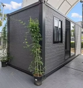 Container House Pre Assembled Shipping Container Home 20 Feet with Windows Doors Roof Kitchen Flooring and More