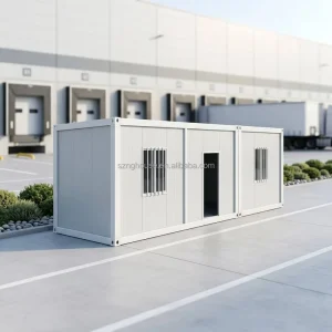 Container House Prefab Quick Assembly Container Home for Temporary Construction Site Office Staff Dormitory Storage Room