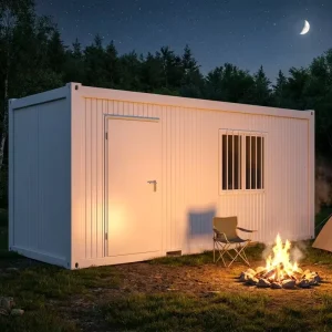 Container House Shock Resistant Quick Assemble Prefab Modular Home for Outdoor Rescue Base Emergency Rest Space