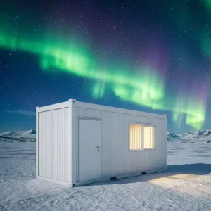 Container House Sound Insulated Quick Build Prefabricated Fast Install Cabin for Remote Area Staff Temporary Residence