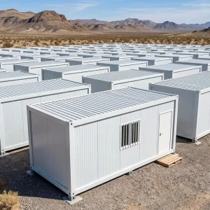 Container House Worker Camp Hotel Accommodation Dormitory Casa Modern Hospital School Prefabricated House for Mining Camp