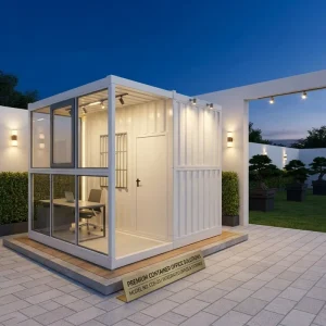 Container House for International Market and Portable Modular Steel Frame Construction Site Office