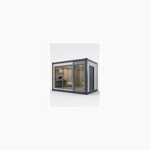 Container House for Site Manager Waterproof Modular Temporary Residence With Independent Space